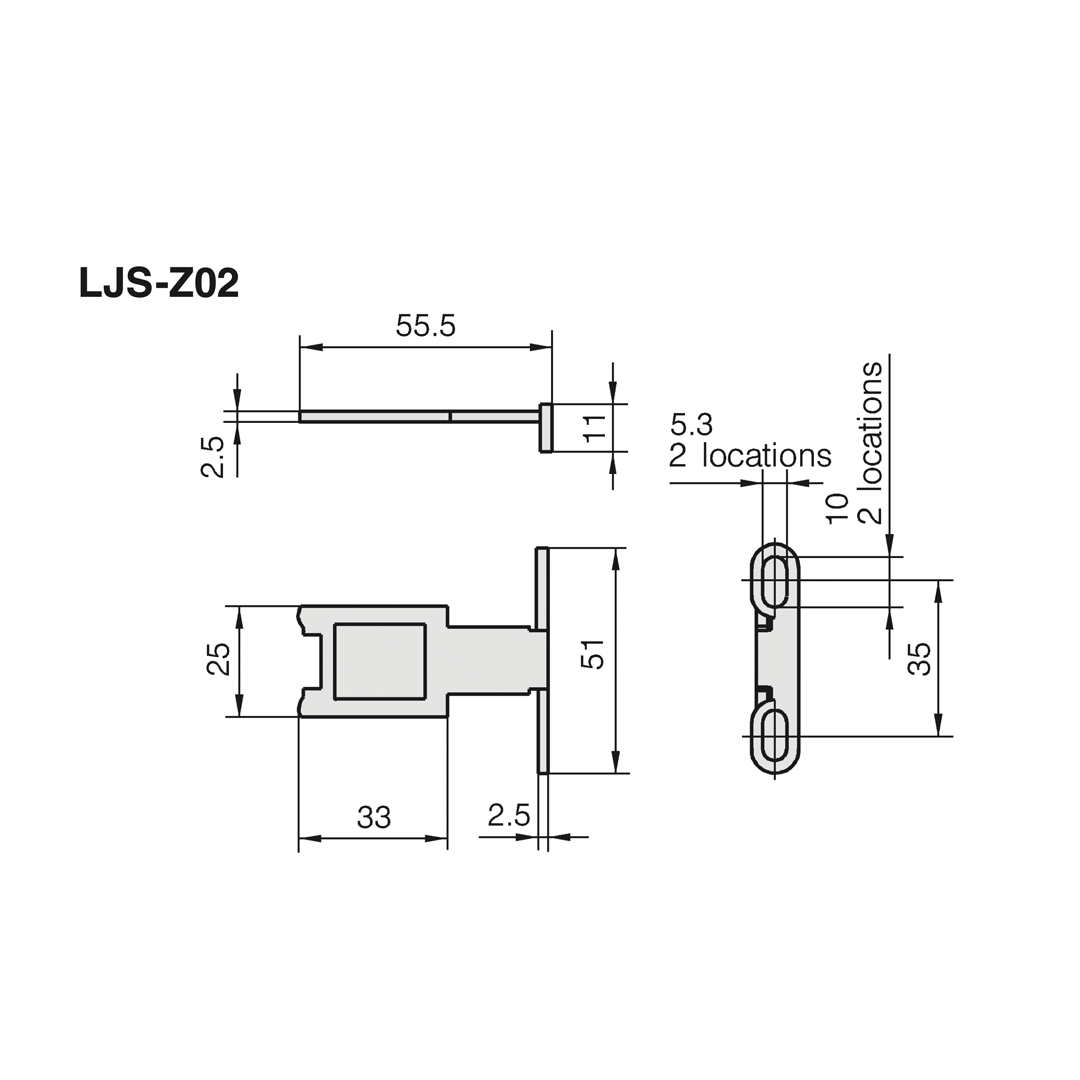 LJS-Z02 | Tongued key LJS-Z02 | Tongued key